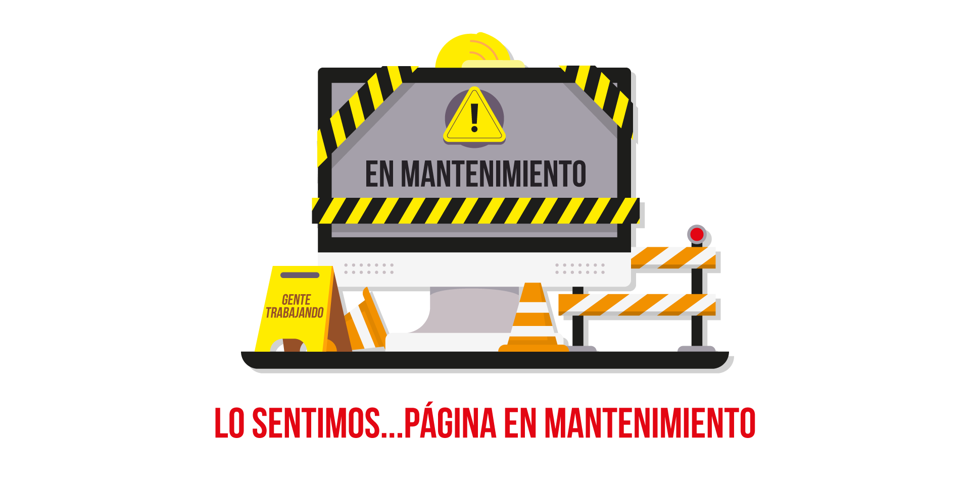 Página en Mantenimiento