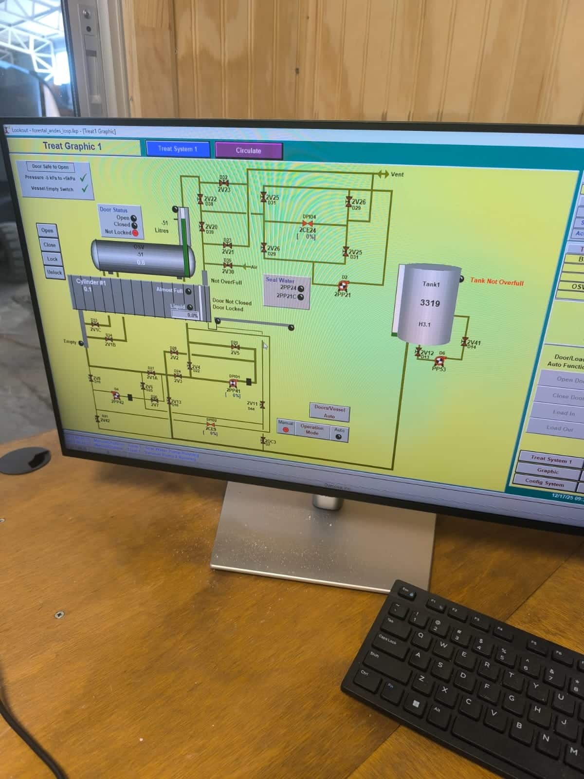 SCADA de planta LOSP
