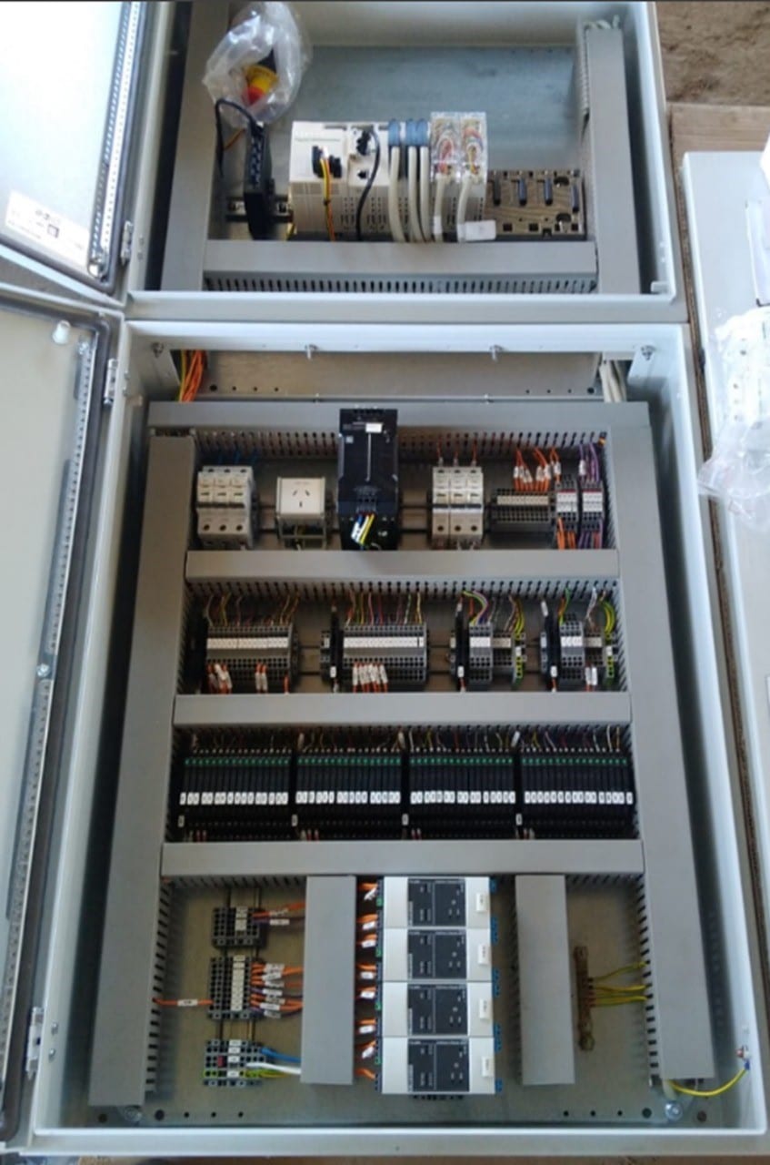 Tablero PLC de planta LOSP